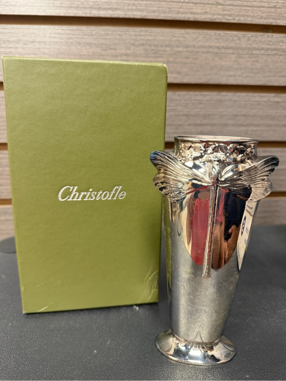 Christofle vase Libellule